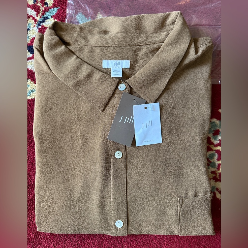 J. Jill Women’s Long Sleeve Button Down, Size 4x